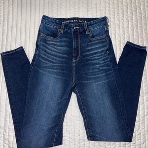 American eagle curvy highest rise jeggings